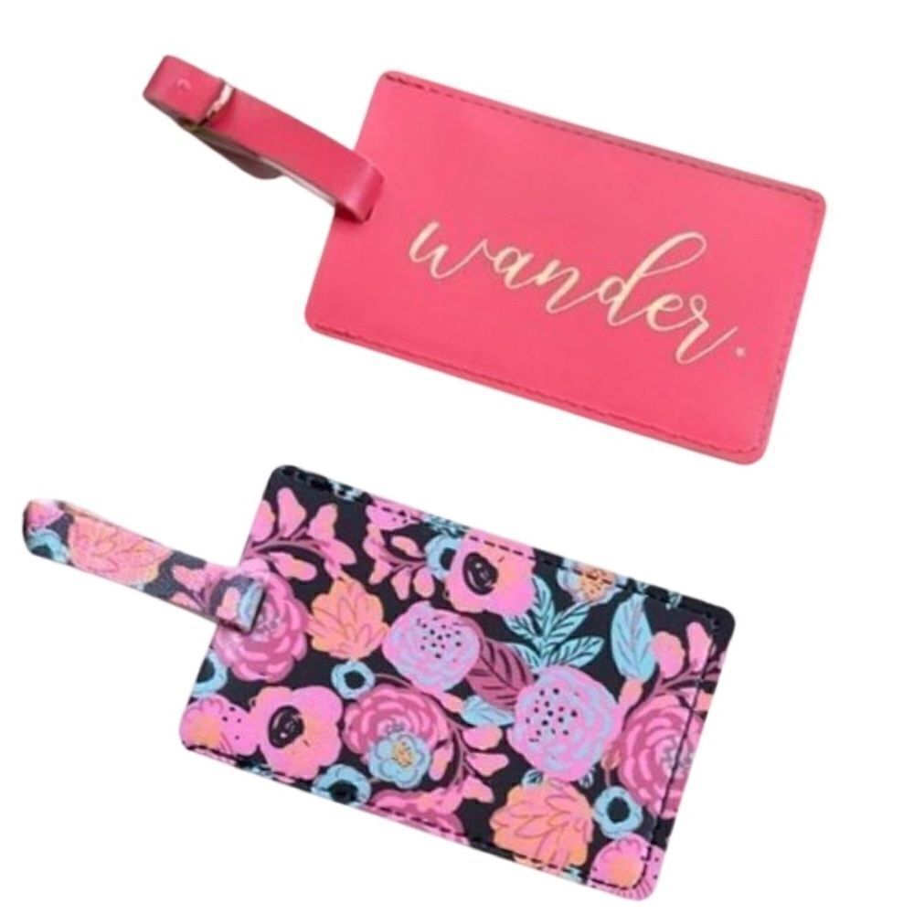 Canyon Moon “Wander” Luggage Tags Set of Two NWT